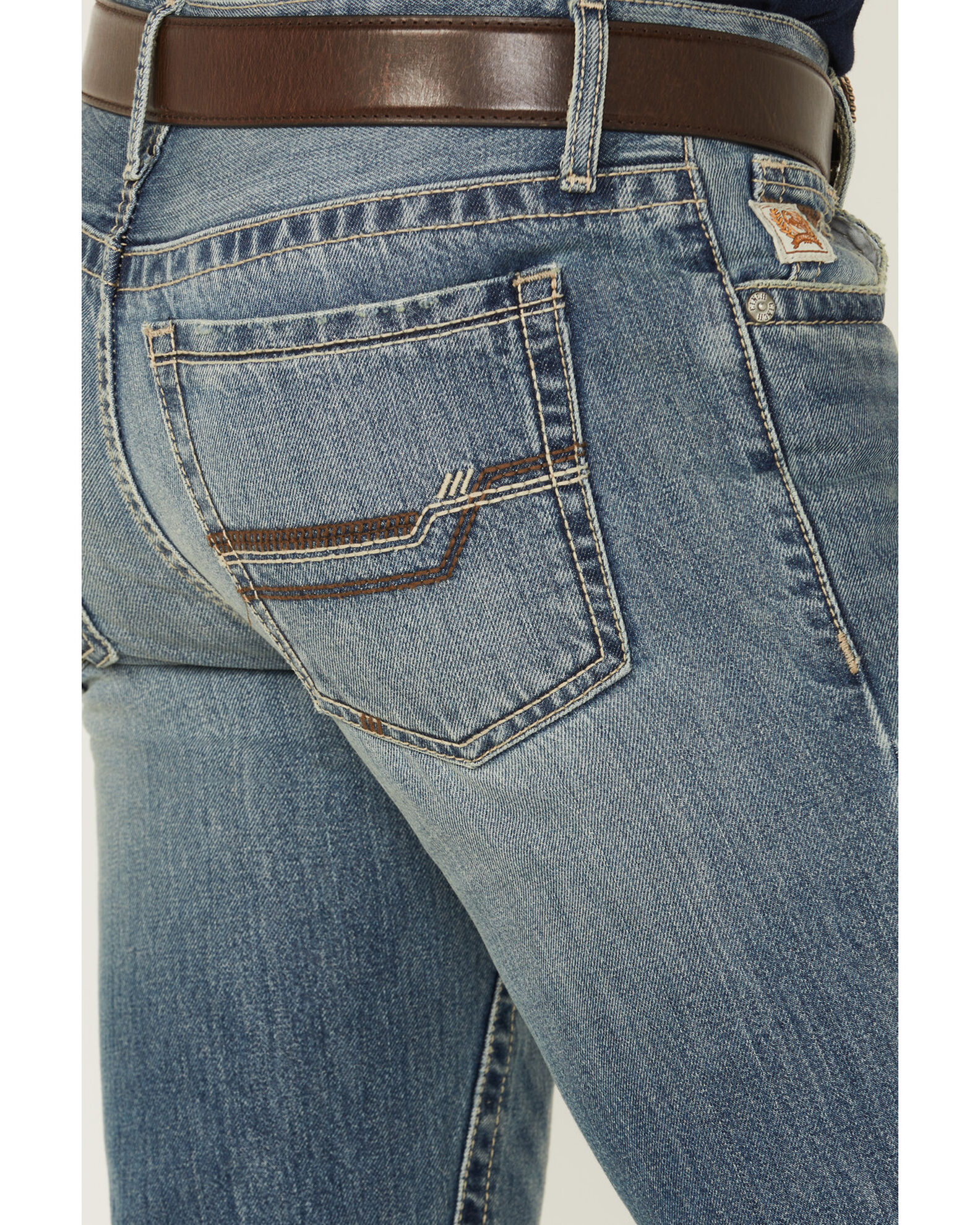 Product Name: Cinch Men's Ian Medium Wash Slim Bootcut Rigid Denim Jeans