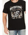 Image #3 - Moonshine Spirit Men's Let It Roll Short Sleeve Graphic T-Shirt, Black, hi-res
