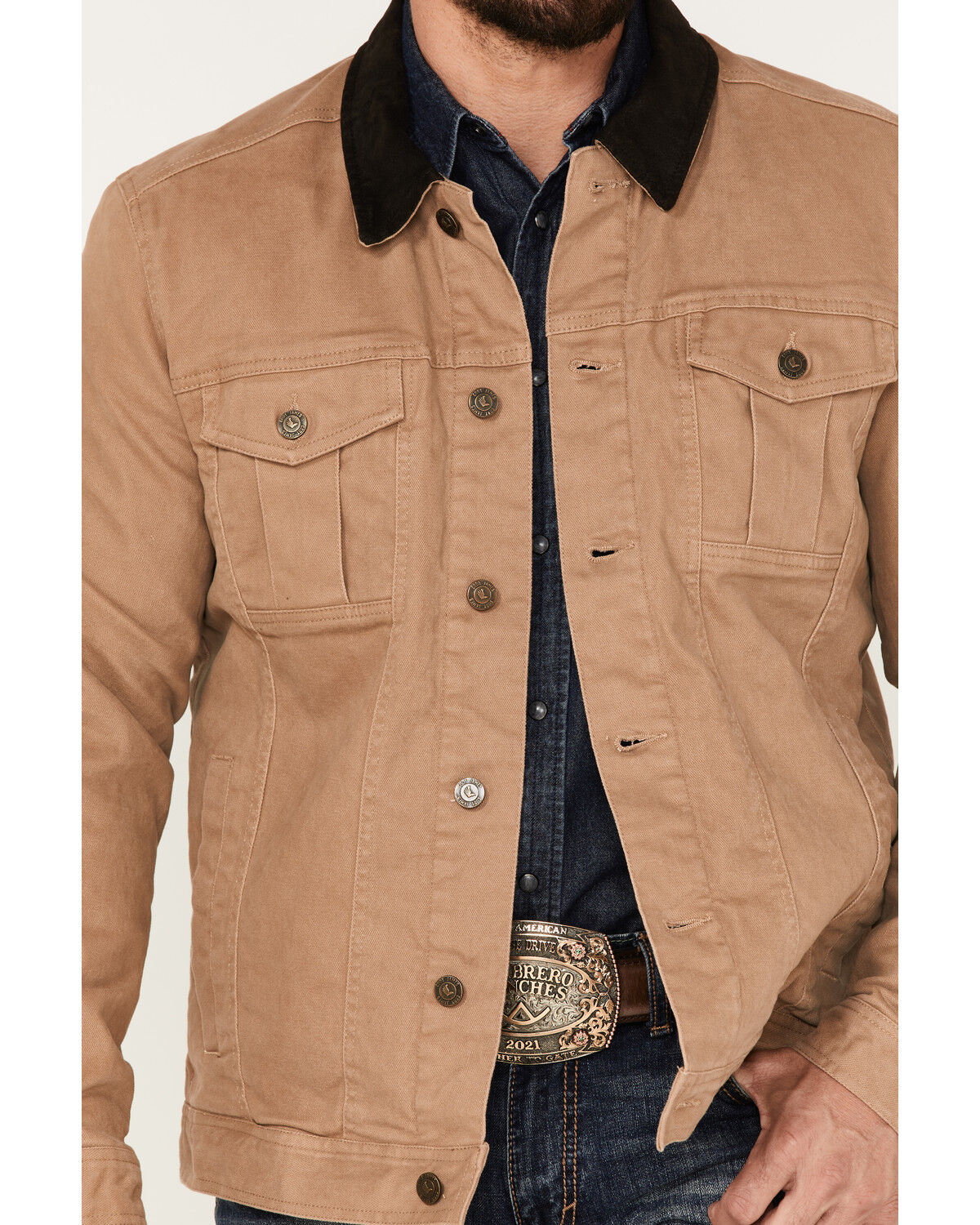 Image #3 - Cody James Men's Ozark Washed Rancher Jacket, , hi-res