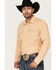 Image #2 - Kimes Ranch Men's Boot Barn Exclusive James Long Sleeve Snap Western Shirt , Tan, hi-res