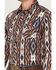 Image #3 - Rock & Roll Denim Men's Southwestern Print Long Sleeve Snap Stretch Western Shirt, Multi, hi-res