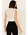 Image #3 - Molly Bracken Women's White Lace Crop Tank Top , , hi-res