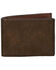 STS Ranchwear By Carroll Men's Brown Foreman ll Conceal Carry ID Smooth Bifold Wallet, Tan, hi-res