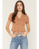 Image #1 - Idyllwind Women's Iris Hairon Hide Western Belt, Tan, hi-res