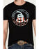 Image #3 - Cody James Men's Snake Circle Short Sleeve Graphic T-Shirt, Black, hi-res