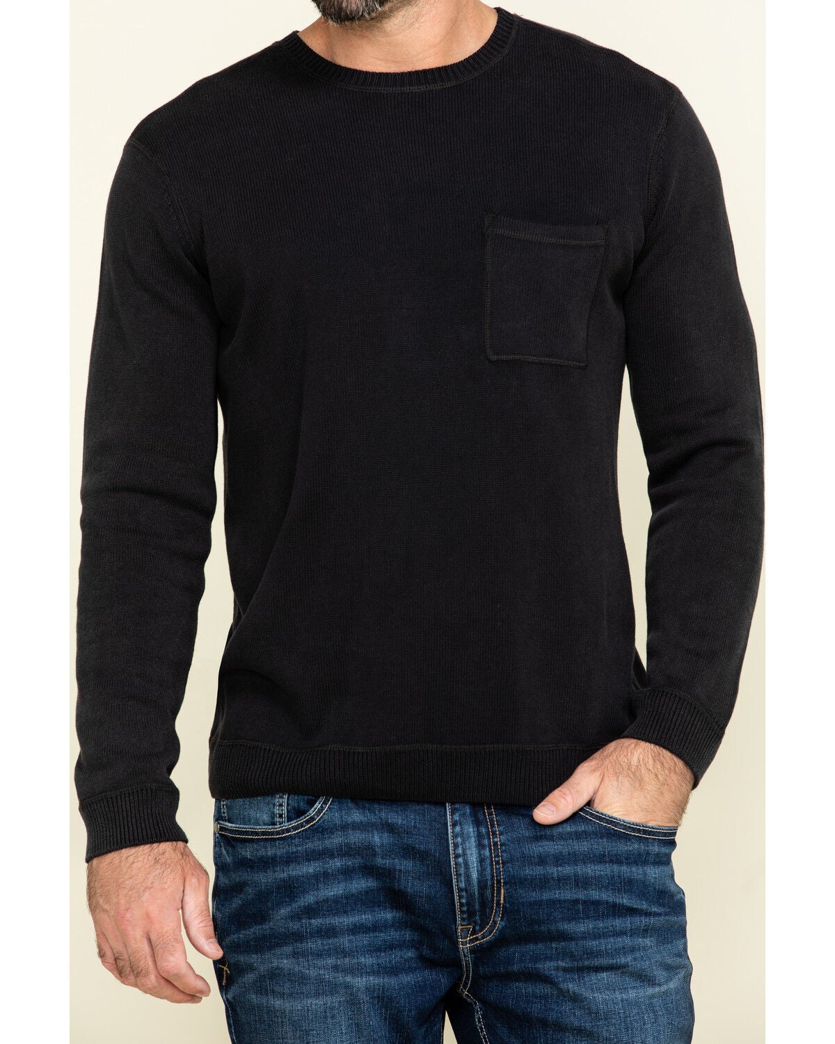 Image #4 - Cody James Men's Homestead Distressed Washed Sweatshirt , , hi-res