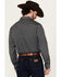 Image #4 - Gibson Trading Co Men's Icons Striped Long Sleeve Snap Western Shirt, Navy, hi-res