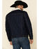 Image #4 - Levi's Men's Juniper Sherpa Lined Trucker Denim Jacket, Dark Blue, hi-res