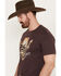 Cody James Men's Skull Scene Western T-Shirt, Rust Copper, hi-res