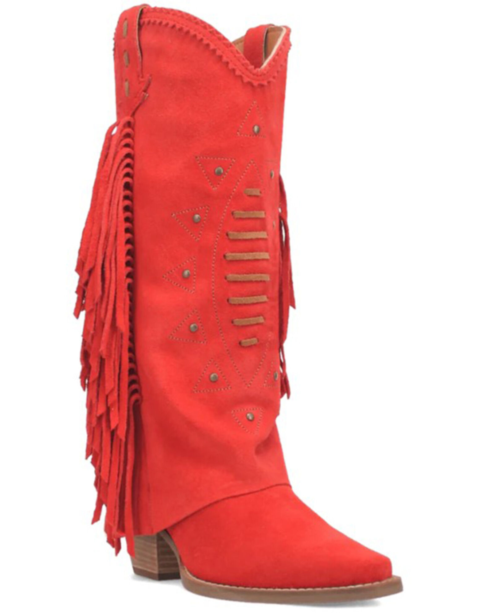Dingo fringed cowgirl boots cheap