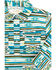 Image #2 - Shyanne Infant Girls' Southwestern Long Sleeve Onesie, Teal, hi-res