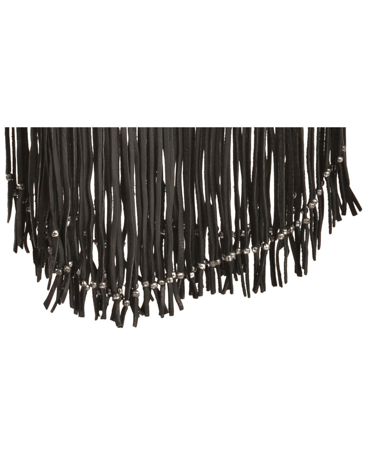 Image #5 - Kobler Leather Women's Concho and Flutted Beads Bag, Black, hi-res