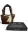 Image #2 - Ranch Junkie Women's Highlands Genuine Cowhide Tote Handbag, Multi, hi-res
