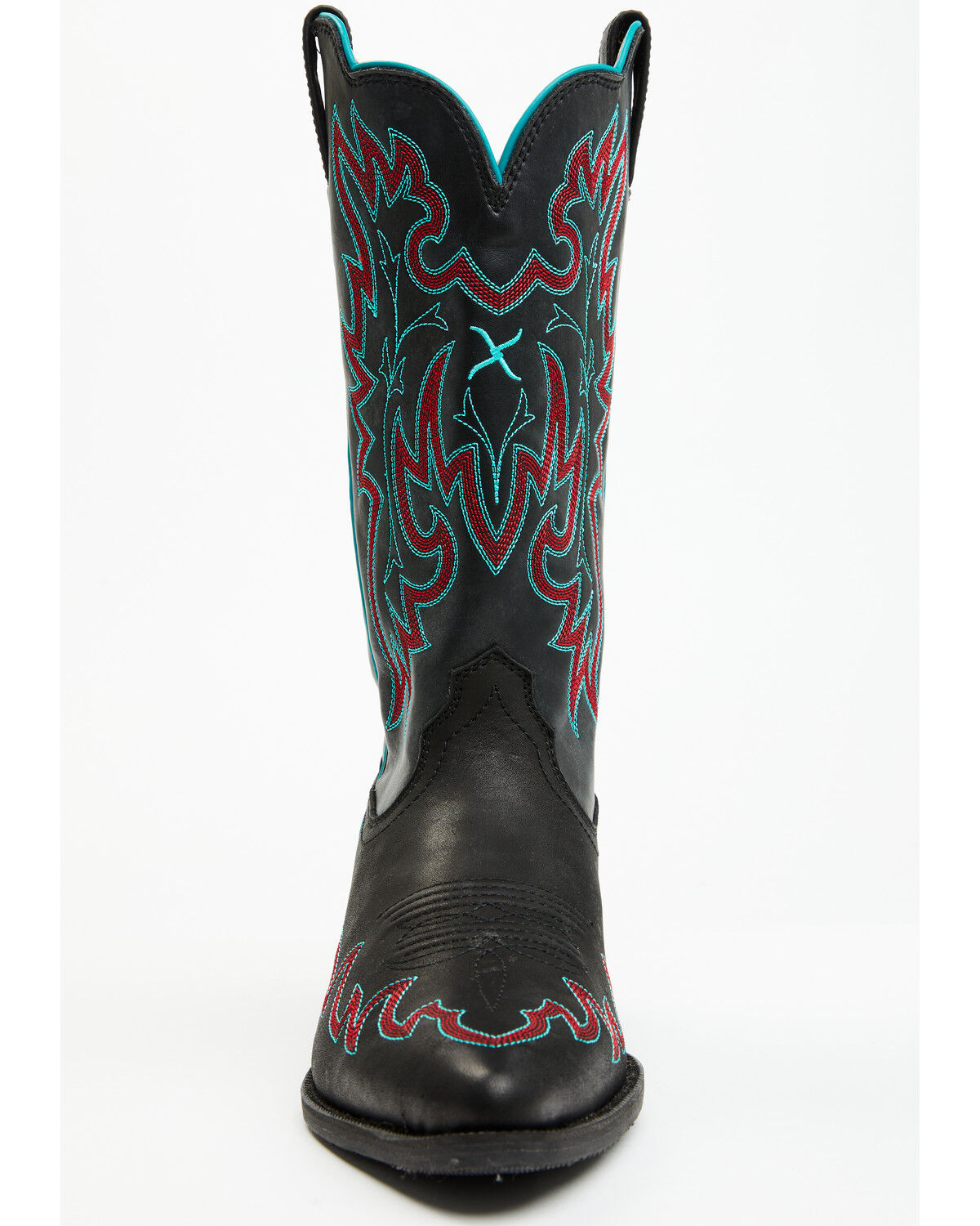 Image #4 - Twisted X Women's 12" Western Boots - Snip Toe, Black, hi-res