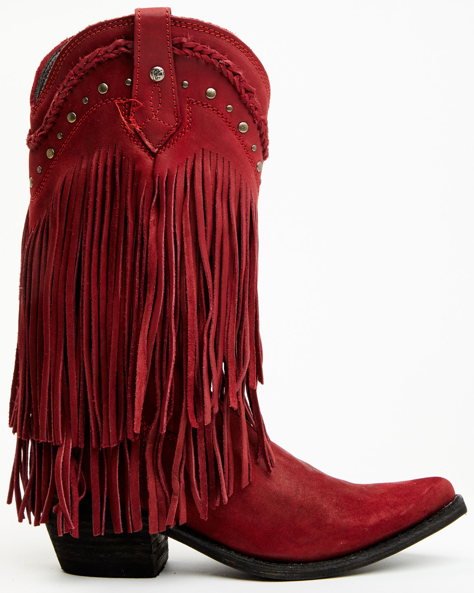 Liberty Black Women s Vegas Fringe Western Boots Snip Toe Country Outfitter