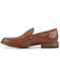 Image #3 - Frye Men's Tyler Penny Casual Shoes - Moc Toe, Bronze, hi-res