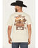 Image #3 - Buckwear Men's Chevy My Country Short Sleeve Graphic T-Shirt, Sand, hi-res