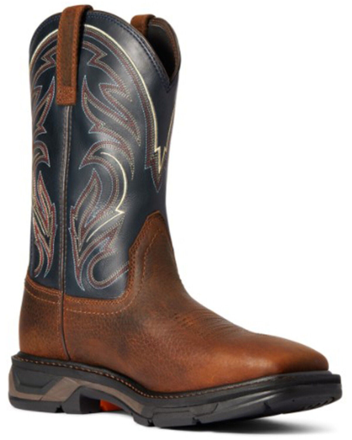 Ariat Men's Rowdy WorkHog&reg; XT Cottonwood Work Boot - Soft Toe, Brown, hi-res