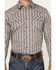 Image #3 - Gibson Trading Co Men's Broken Stick Floral Print Long Sleeve Snap Stretch Western Shirt, Blue, hi-res