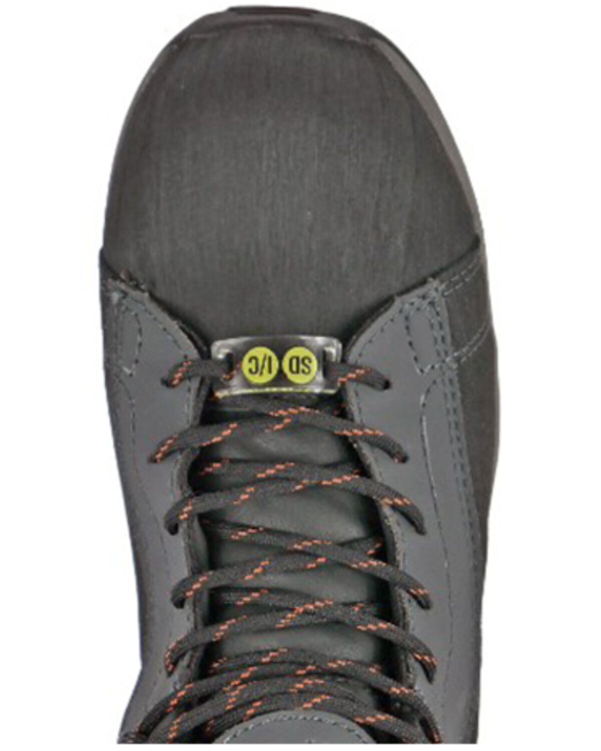 Image #6 - Hoss Men's Chaser Lace-Up Work Boots - Composite Toe, Grey, hi-res