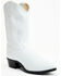 Image #1 - Shyanne Girls' Little Blanca Western Boots - Round Toe, White, hi-res