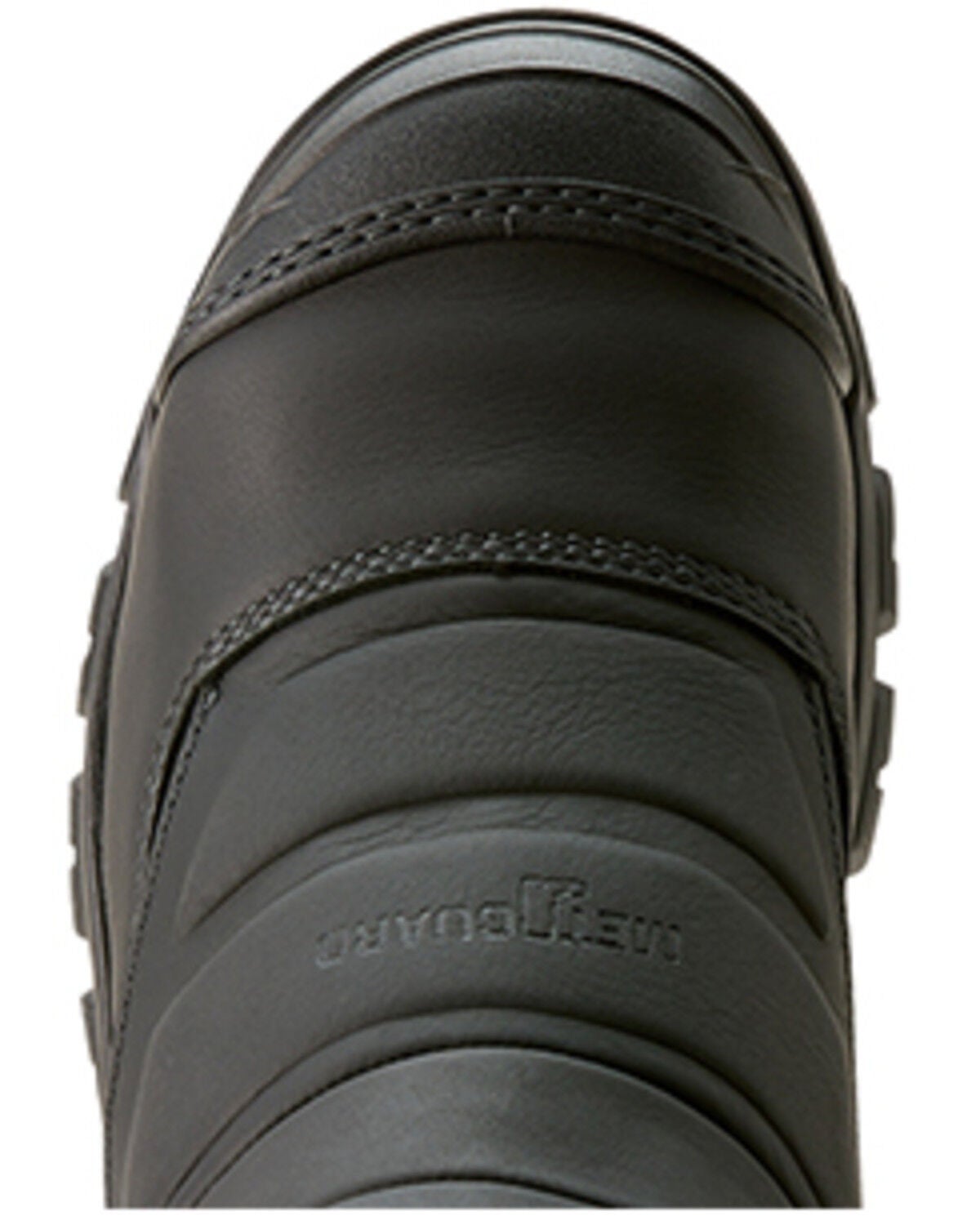 Image #4 - Ariat Men's 6" Treadfast Temper Work Boots - Steel Toe, Black, hi-res