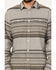 Image #3 - Brothers and Sons Men's Fine Line Stripe Everyday Long Sleeve Button Down Western Flannel Shirt , Sand, hi-res