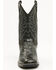 Image #4 - Cody James Boys' Beau Western Boots - Broad Square Toe, Black, hi-res
