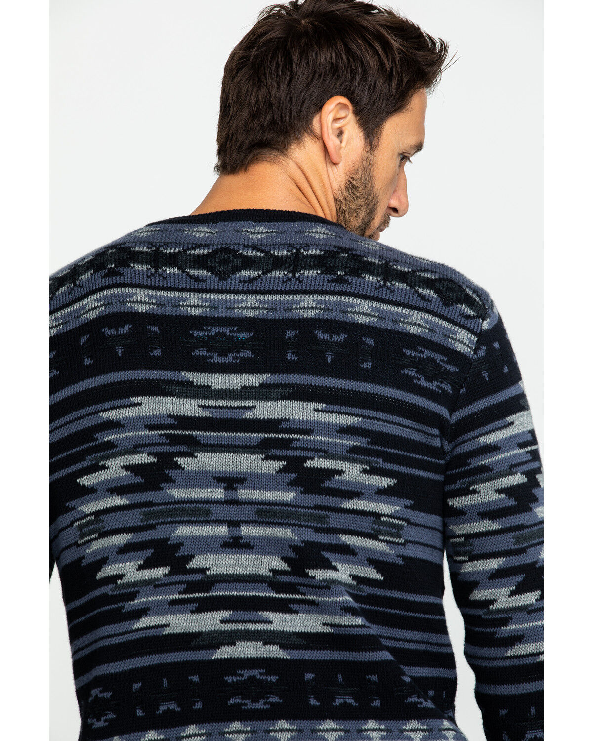 aztec print sweater