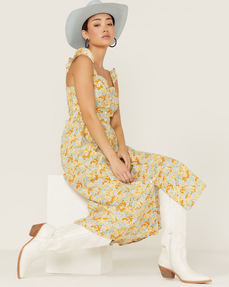 Molly Bracken Women's Sweetheart Maxi Dress, Multi, hi-res