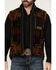 Image #3 - Pendleton Men's Ridgeline Printed Berber Fleece Vest, Black, hi-res