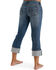 Stetson Women's 816 Classic Cropped Jeans, Denim, hi-res