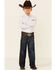 Image #3 - Cody James Little Boys' Night Hawk Medium Wash Mid Rise Stretch Relaxed Bootcut Jeans, Blue, hi-res