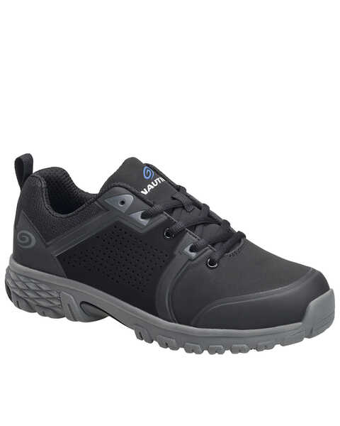Image #1 - Nautilus Men's Zephyr Athletic Work Shoes - Alloy Toe, Black, hi-res