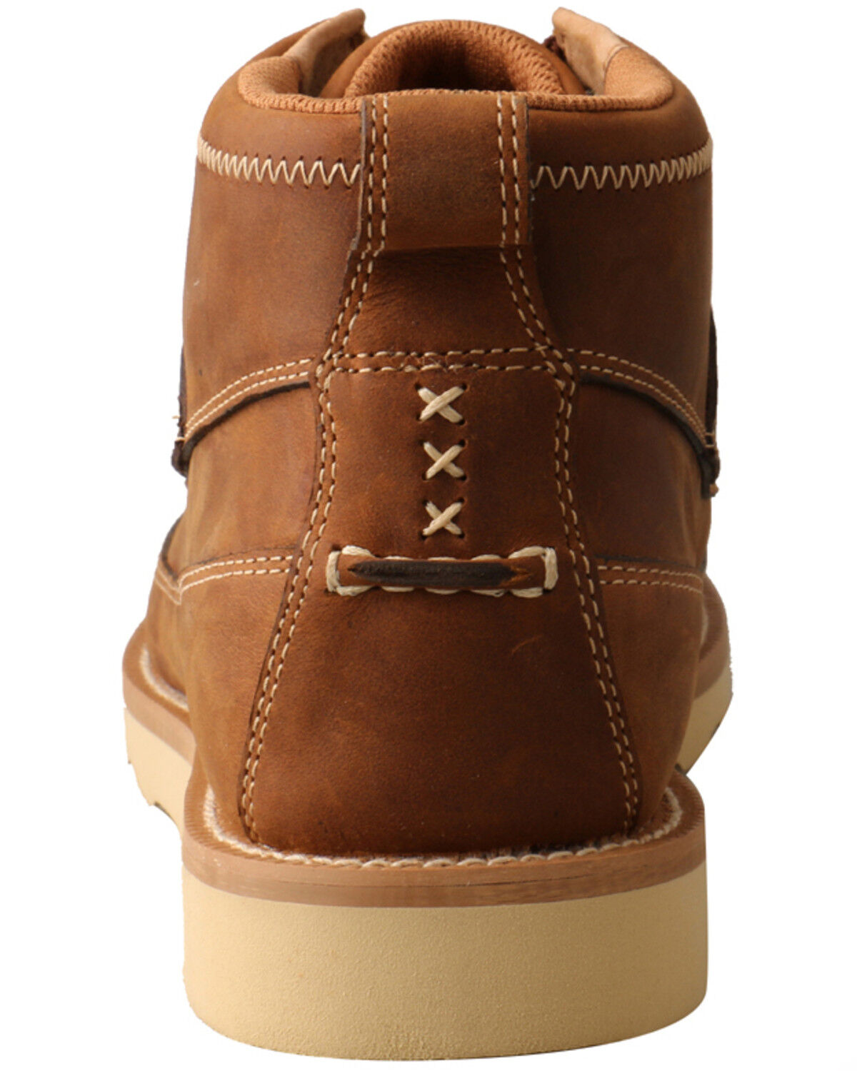 Image #4 - Twisted X Men's Casual Lace-Up Boots - Moc Toe, Brown, hi-res