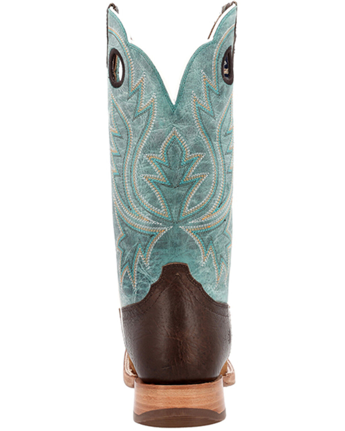 Image #5 - Durango Men's PRCA Collection Roughout Western Boots - Broad Square Toe, Multi, hi-res