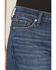 Image #2 - 7 For All Mankind Women's Loom Dark Wash Mid Rise Dojo Trouser Stretch Denim Jeans, Dark Wash, hi-res