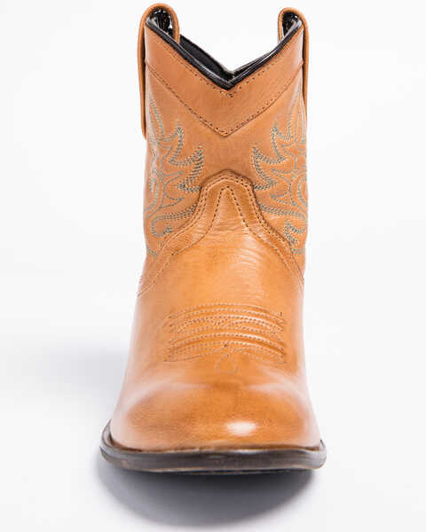 Image #5 - Dingo Women's Willie Short Western Boots - Round Toe, Tan, hi-res