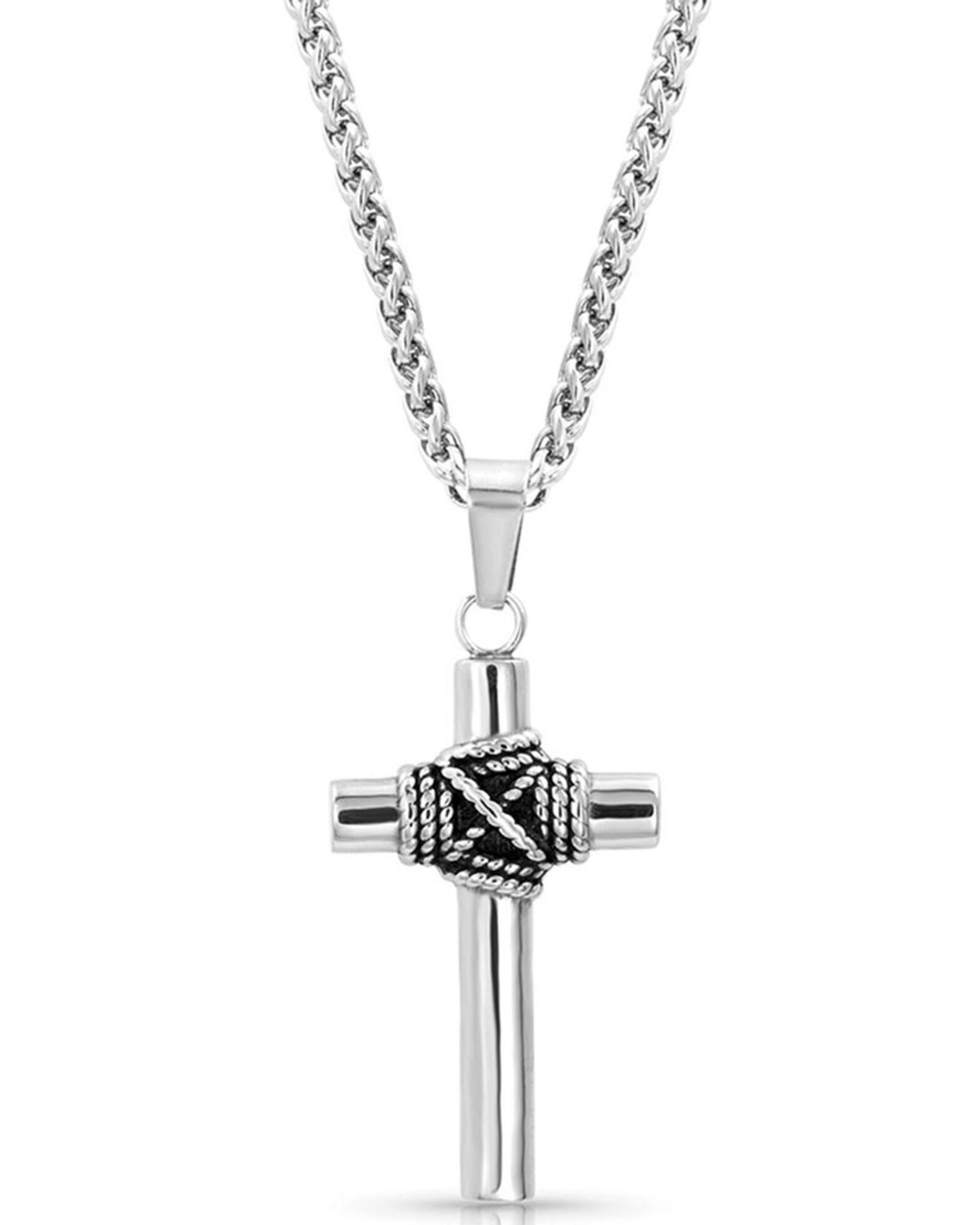 Montana silver mens cross new arrivals necklace