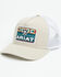 Image #1 - Ariat Men's Southwestern Logo Ball Cap, White, hi-res