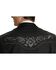 Scully Men's Floral Embroidery Western Jacket, Charcoal Grey, hi-res