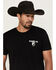 Image #3 - RANK 45&reg; Men's Carter American Flag Short Sleeve Graphic T-Shirt, Black, hi-res
