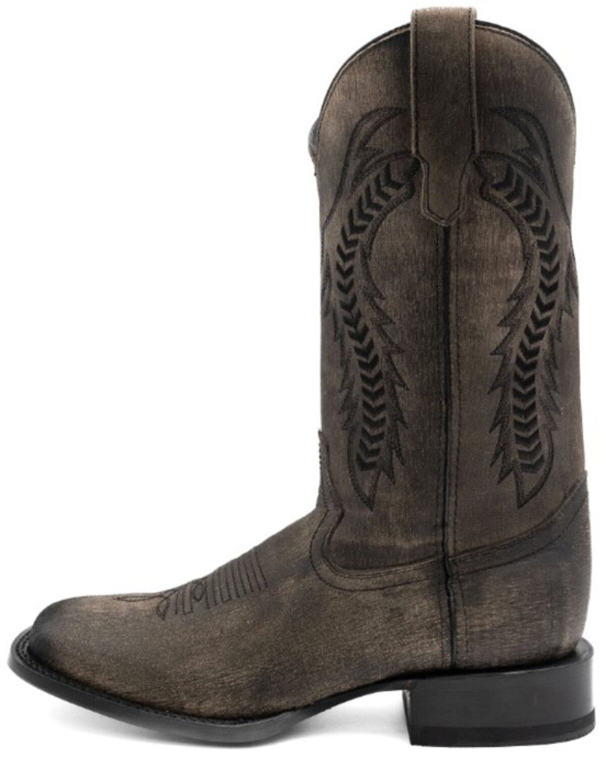 Image #3 - Ferrini Men's Ashton Tall Western Boots - Broad Square Toe, Brown, hi-res