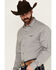 Image #2 - Kimes Ranch Men's Team Solid Long Sleeve Button-Down Performance Western Shirt, Grey, hi-res