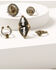 Image #1 - Idyllwind Women's Linbar Black Stone Ring Set - 5 Piece, Silver, hi-res