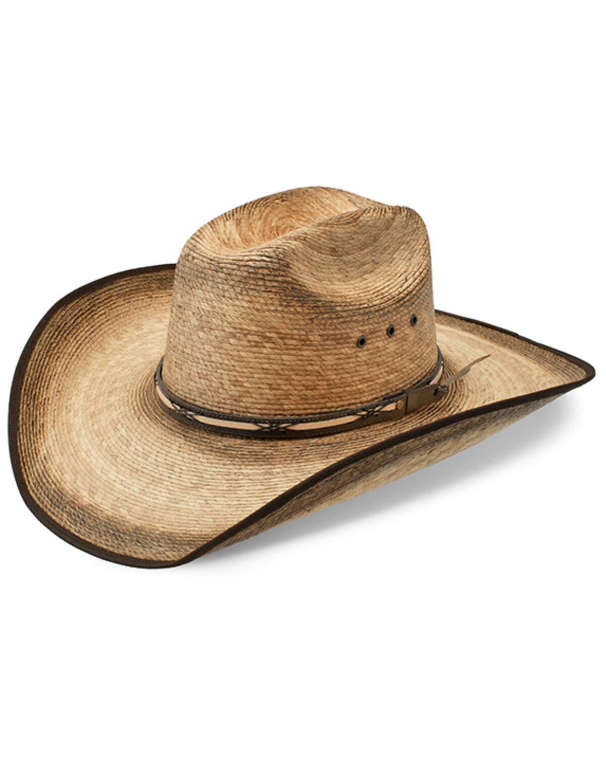 Jason Aldean Amarillo Sky Palm Leaf Cowboy Hat, Natural, hi-res