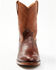 Image #4 - Cody James Black 1978® Men's Carmen Exotic Teju Lizard Roper Boots - Medium Toe , Cognac, hi-res