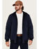 Image #1 - Brothers and Sons Men's Hart Reversible Sherpa Jacket, Navy, hi-res