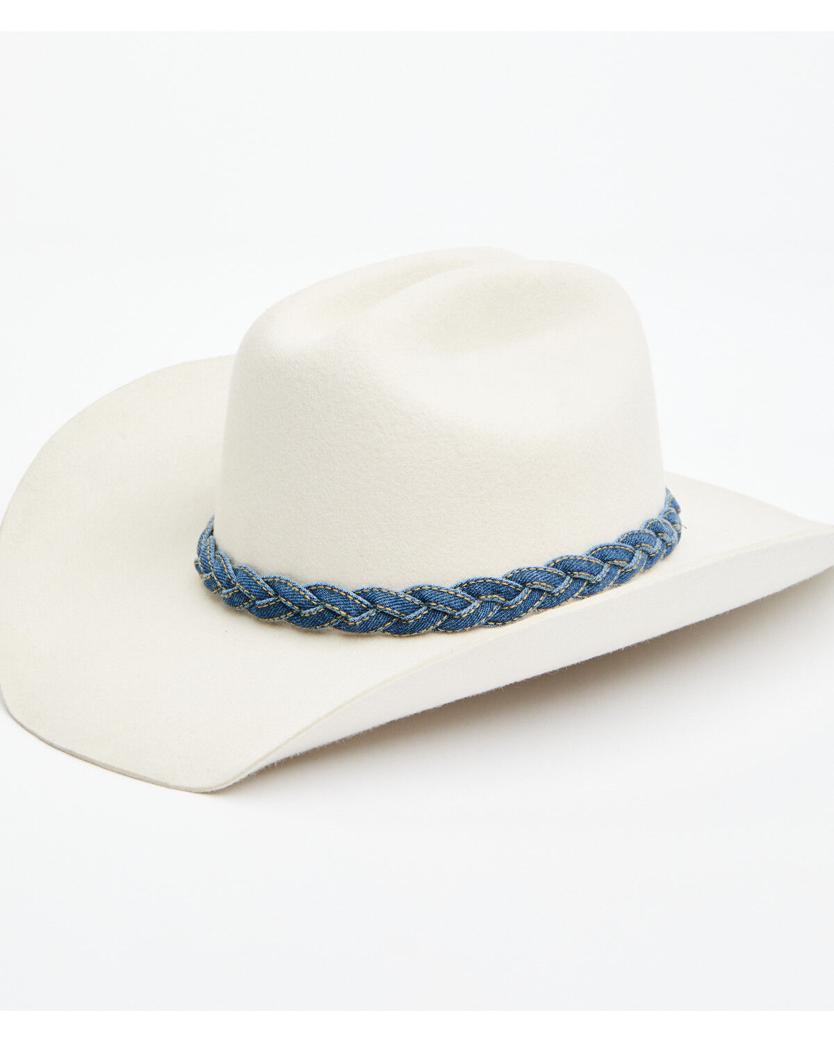 Image #1 - Shyanne Women's Mirabel Wool Cowboy Hat, White, hi-res