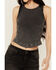 Image #3 - Idyllwind Women's Ribbed Studded Tank, Black, hi-res